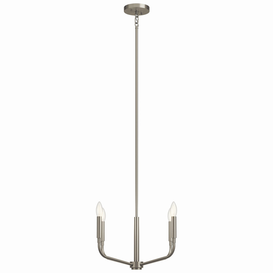 Kichler Canada - 52716NI - Four Light Chandelier/Semi Flush Mount - Madden - Brushed Nickel