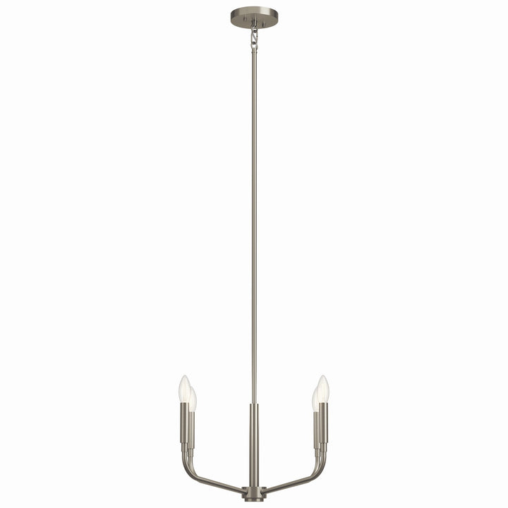 Kichler Canada - 52716NI - Four Light Chandelier/Semi Flush Mount - Madden - Brushed Nickel