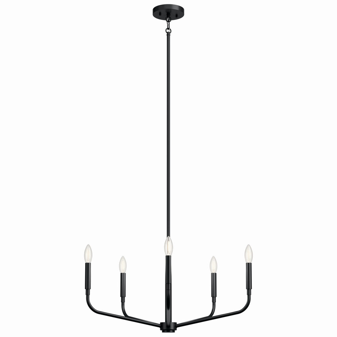 Kichler Canada - 52717BK - Five Light Chandelier - Madden - Black