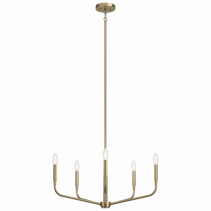 Kichler Canada - 52717CPZ - Five Light Chandelier - Madden - Champagne Bronze