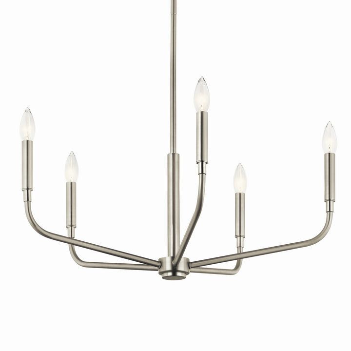 Kichler Canada - 52717NI - Five Light Chandelier - Madden - Brushed Nickel