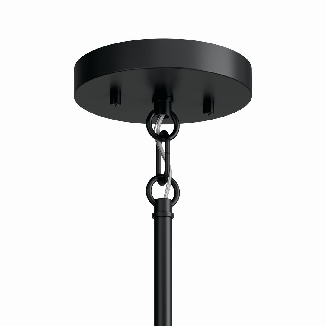 Kichler Canada - 52719BK - Six Light Chandelier - Madden - Black