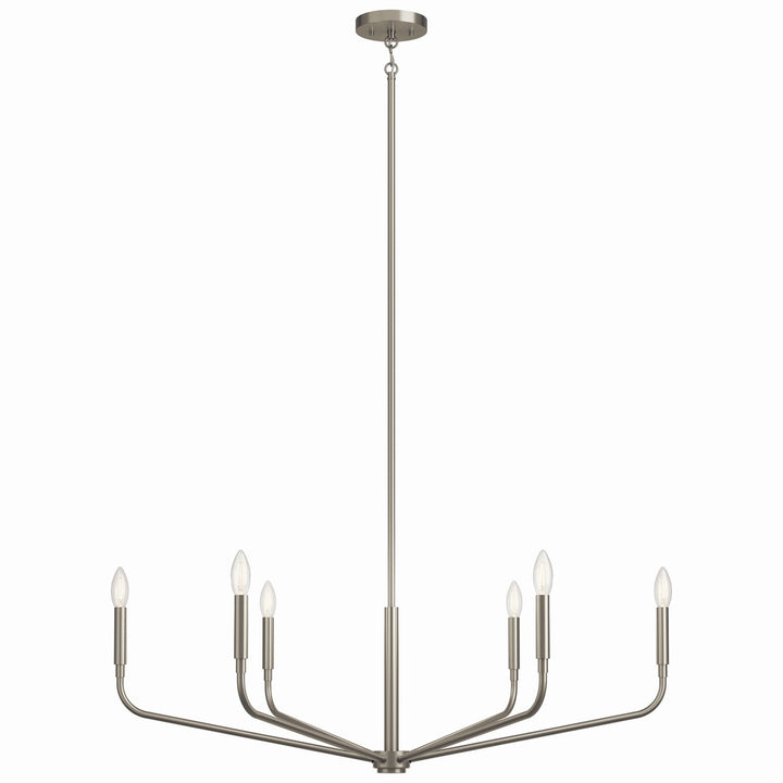 Kichler Canada - 52719NI - Six Light Chandelier - Madden - Brushed Nickel