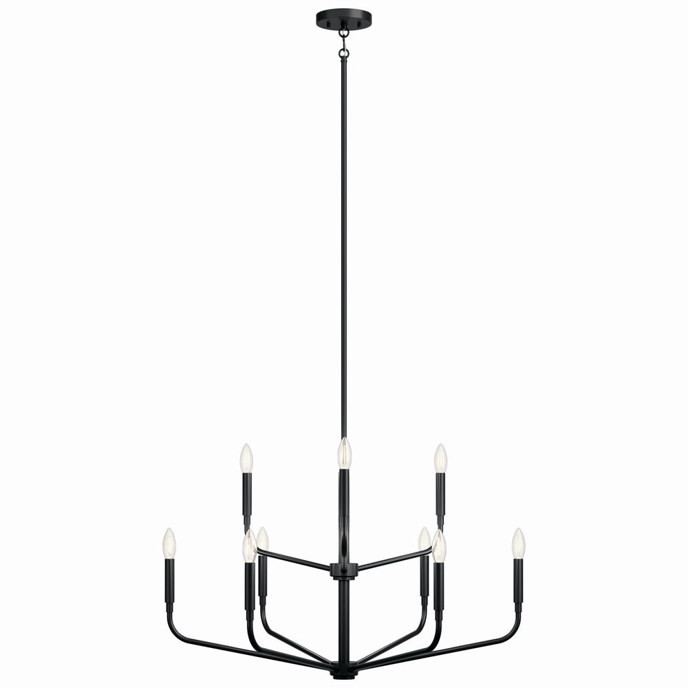 Kichler Canada - 52720BK - Nine Light Chandelier - Madden - Black