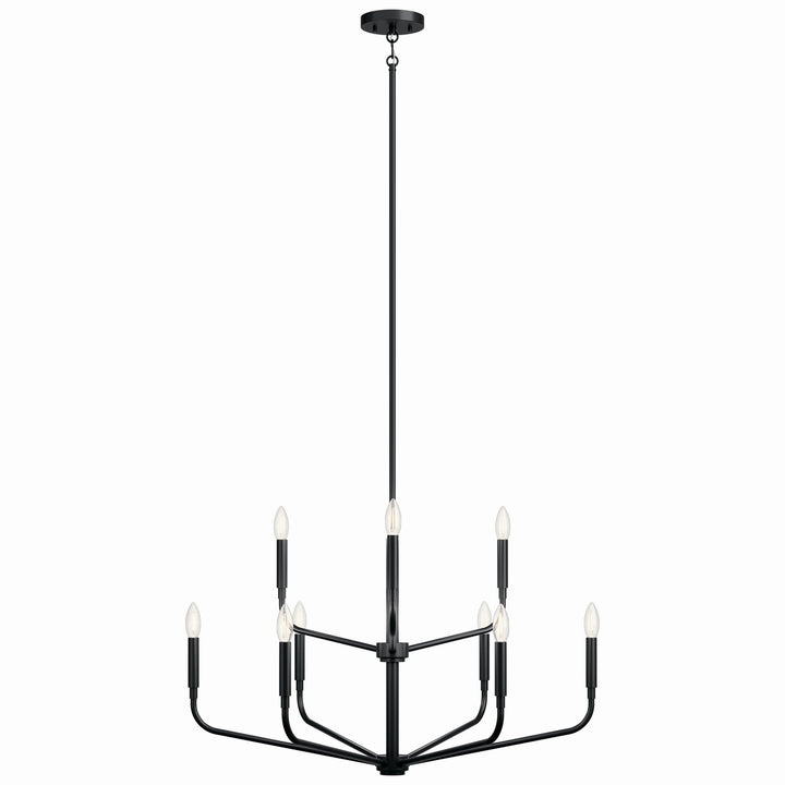 Kichler Canada - 52720BK - Nine Light Chandelier - Madden - Black