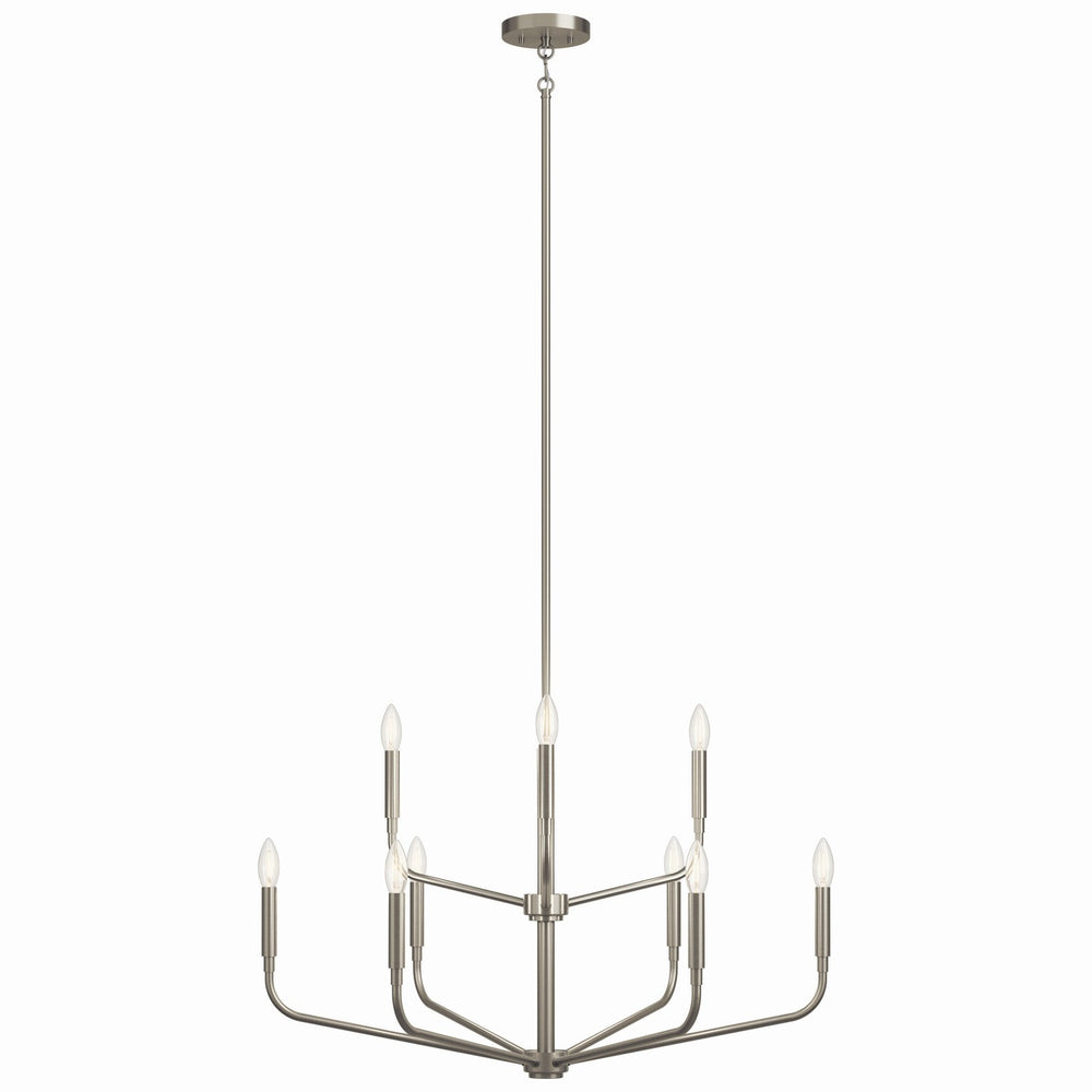 Kichler Canada - 52720NI - Nine Light Chandelier - Madden - Brushed Nickel