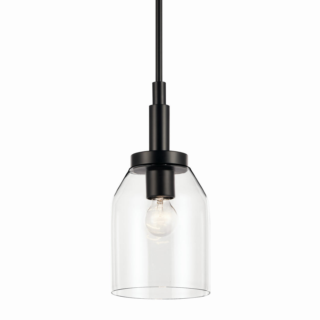 Kichler Canada - 52725BK - One Light Mini Pendant - Madden - Black