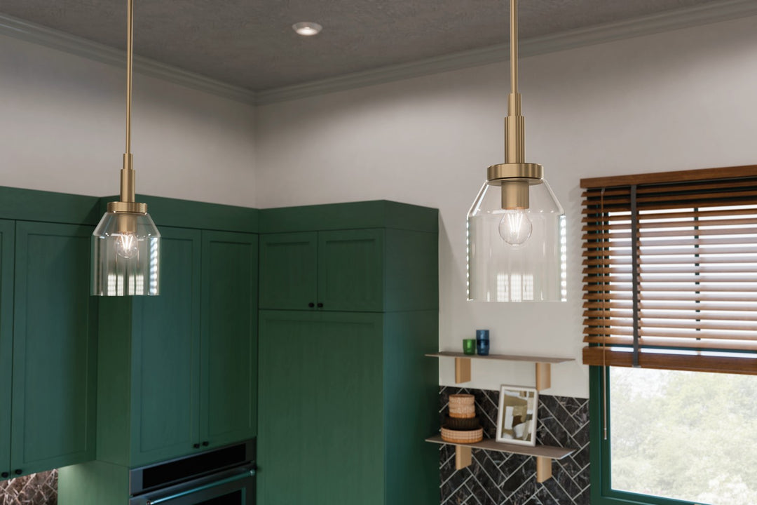 Kichler Canada - 52725CPZ - One Light Mini Pendant - Madden - Champagne Bronze