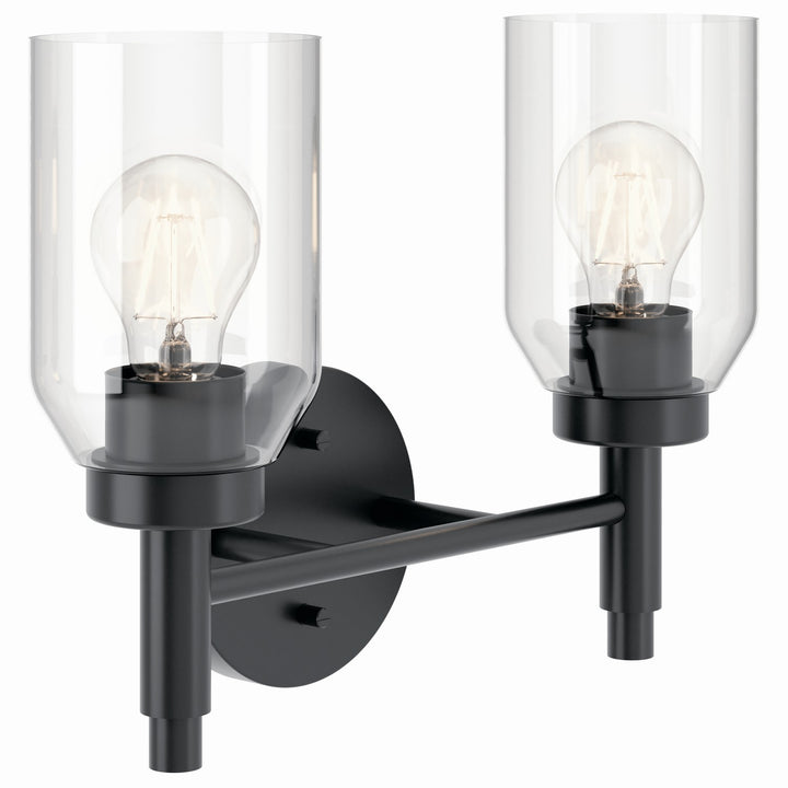 Kichler Canada - 55184BK - Two Light Vanity - Madden - Black