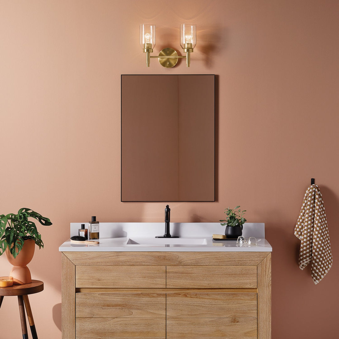 Kichler Canada - 55184CPZ - Two Light Vanity - Madden - Champagne Bronze