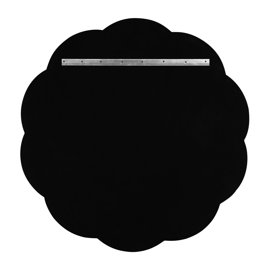 Varaluz - 453MI54A - Wall Mirror - Scallop - Gray Shagreen/Weathered Brass