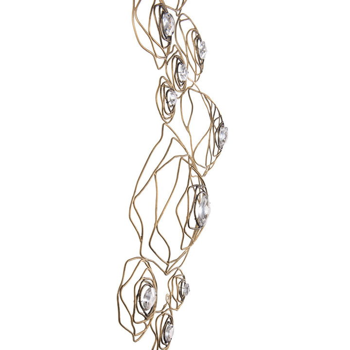 Varaluz - 500WA14HGOB - Wall Art - Ethereal Rose - Havana Gold Ombre