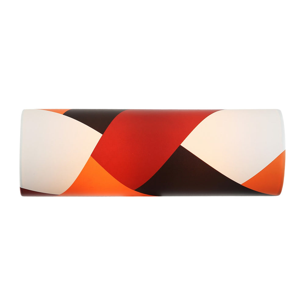 Varaluz - 501B02BLSB - Two Light Bath - Patchwork - Black/Satin Brass/Patchwork