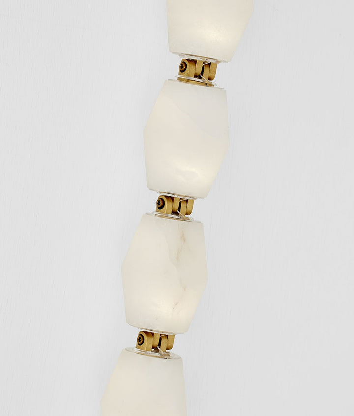 Visual Comfort Modern - SLWS54727ALBHAB - LED Wall Sconce - Collier - Hand Rubbed Antique Brass