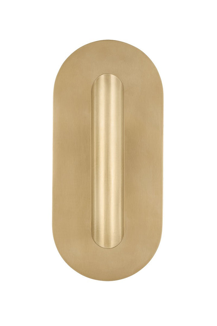 Visual Comfort Modern - KWWS49227HAB - LED Wall Sconce - Fielle - Hand Rubbed Antique Brass