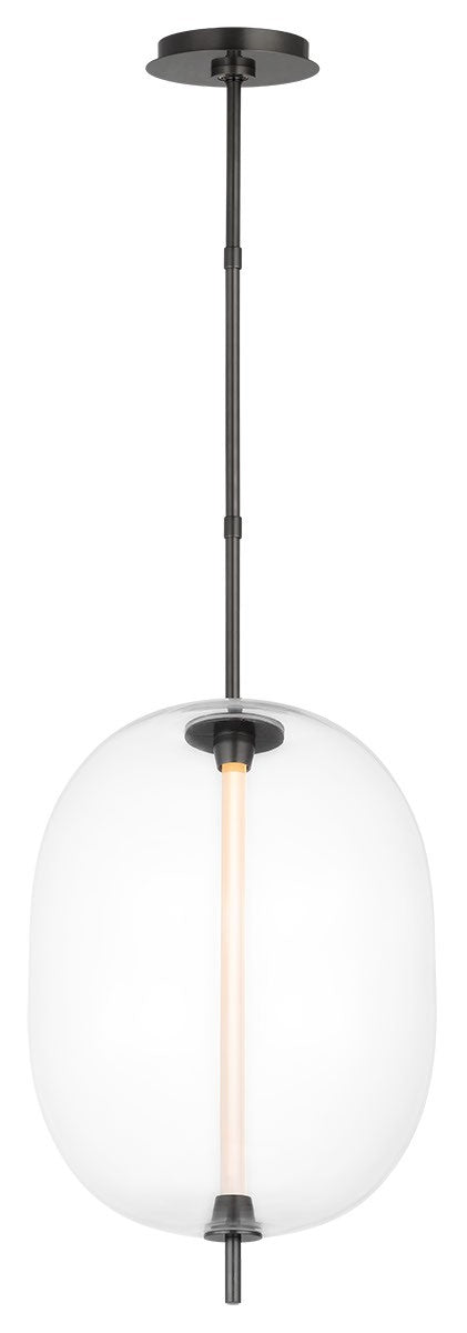 Visual Comfort Modern - SLPD31227CBZ - LED Pendant - Heian - Bronze