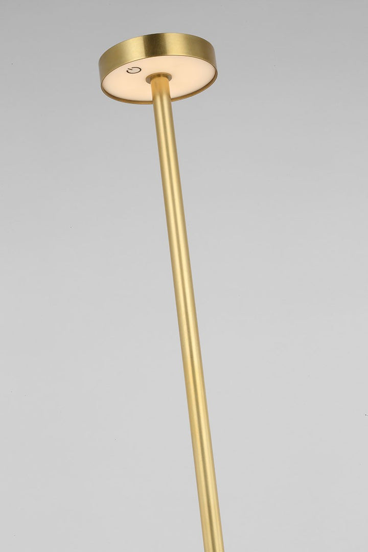 Visual Comfort Modern - SLFL53727HAB - LED Floor Lamp - Moneta - Hand Rubbed Antique Brass