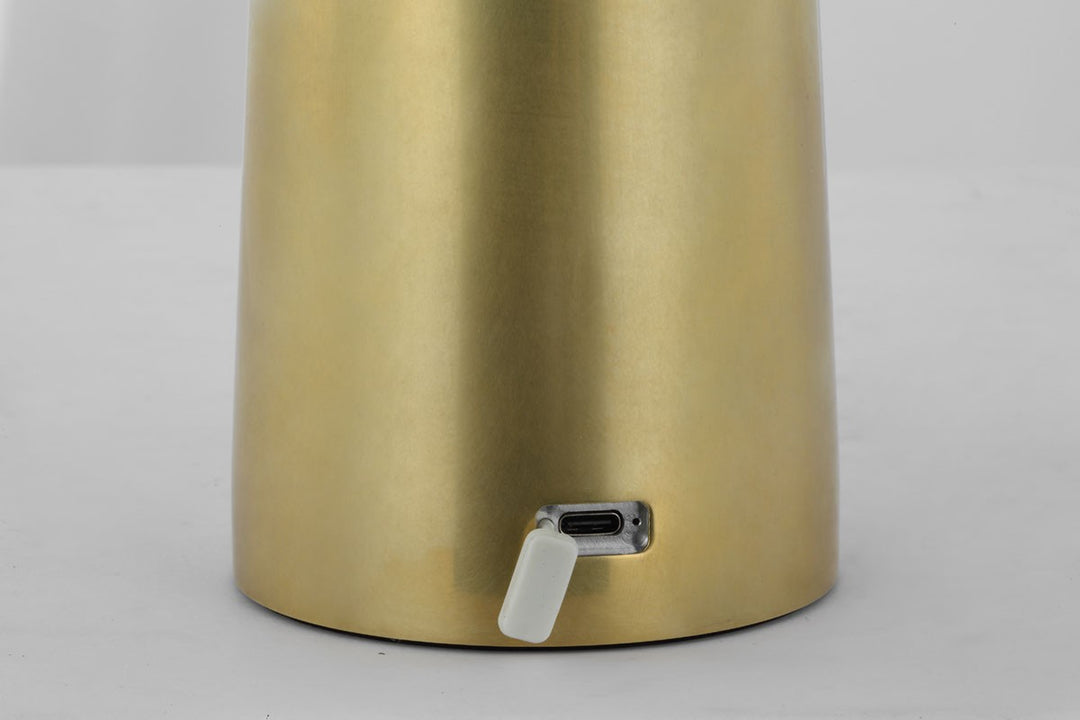 Visual Comfort Modern - SLTB56927HAB - LED Table Lamp - Sesa - Hand Rubbed Antique Brass