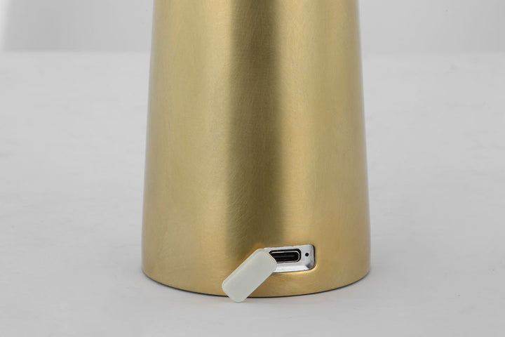 Visual Comfort Modern - SLTB25727HAB - LED Table Lamp - Sesa - Hand Rubbed Antique Brass