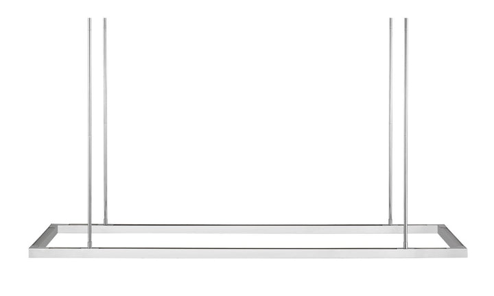 Visual Comfort Modern - 700LSSTG50PSS-LED927 - LED Linear Suspension - Stagger - Polished Stainless Steel
