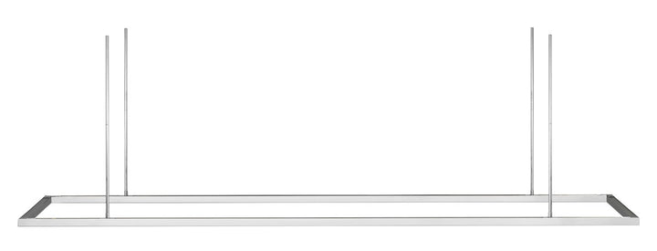 Visual Comfort Modern - 700LSSTG84PSS-LED927-277 - LED Linear Suspension - Stagger - Polished Stainless Steel