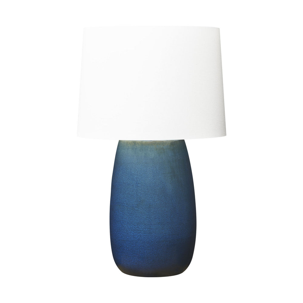 Visual Comfort Studio Canada - BT1081DOC1 - One Light Table Lamp - Roma - Deep Ocean Crackle