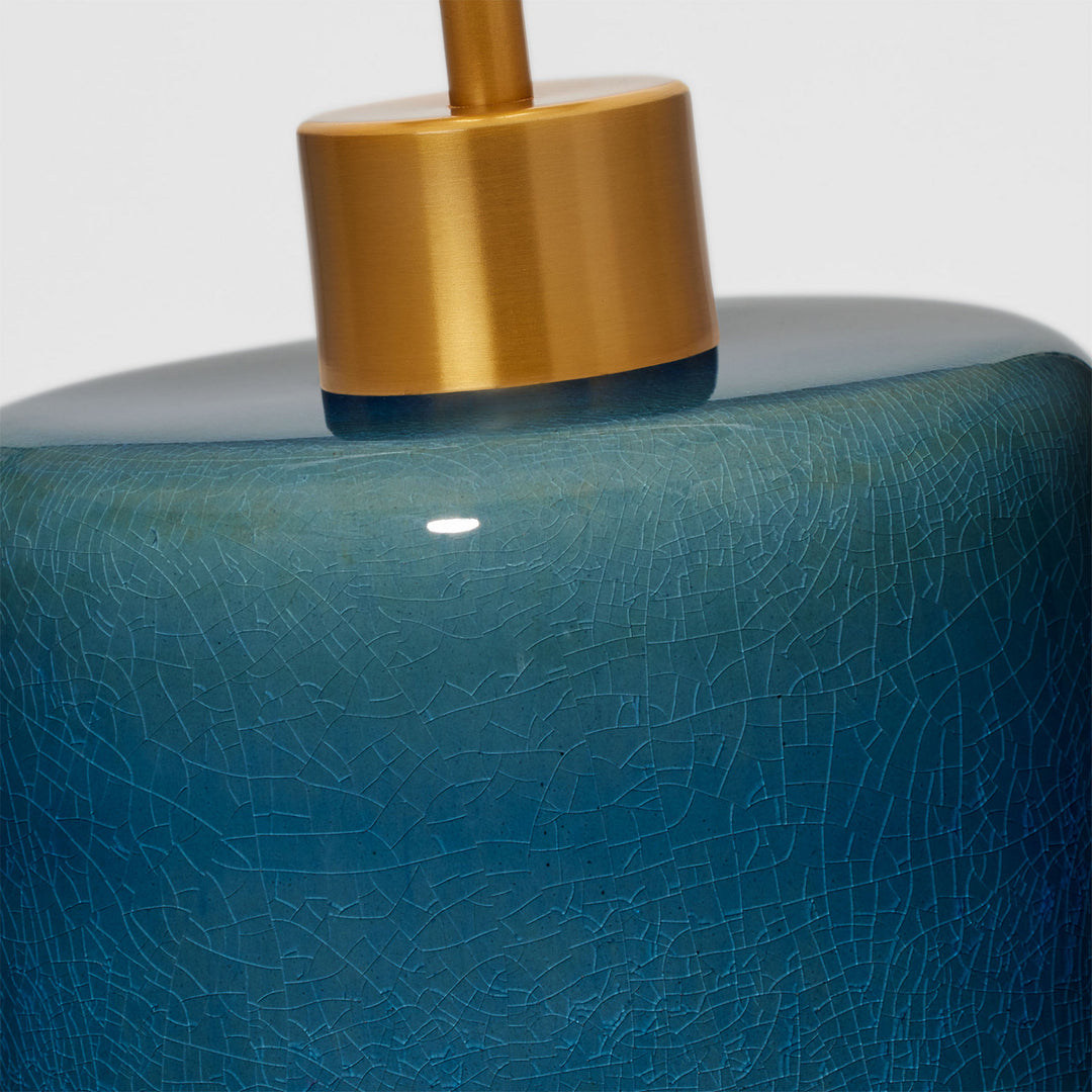 Visual Comfort Studio Canada - BT1101DOC1 - One Light Table Lamp - Shanghai - Deep Ocean Crackle