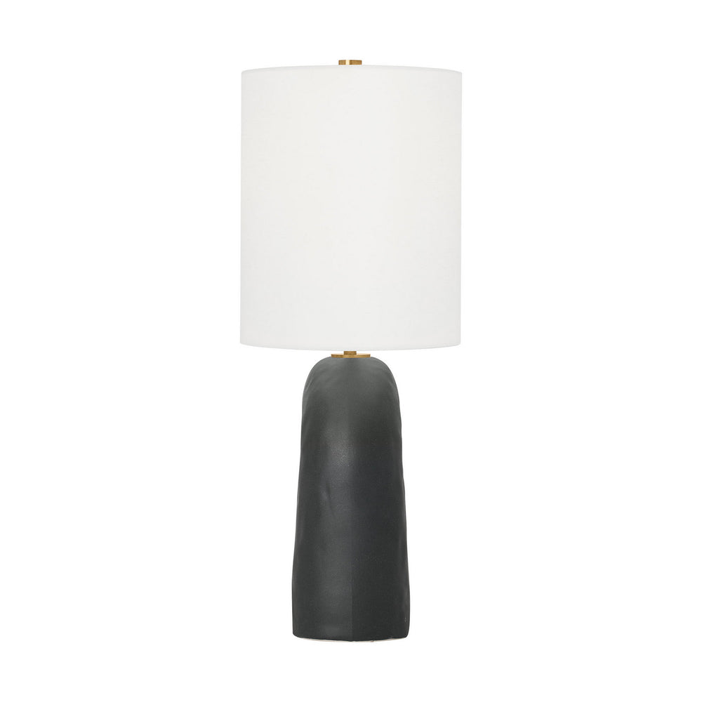 Visual Comfort Studio Canada - HT1081RBC1 - One Light Table Lamp - Aura - Rough Black Ceramic
