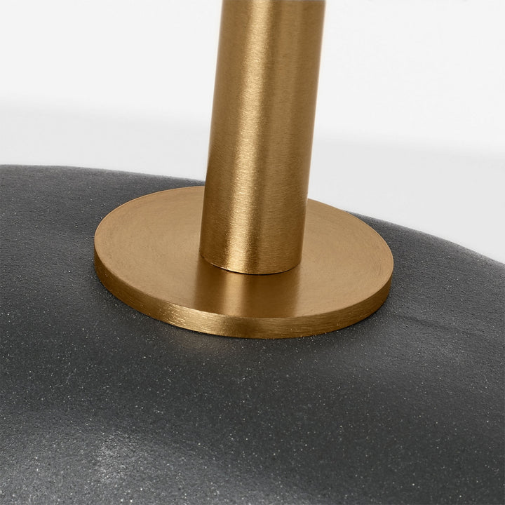 Visual Comfort Studio Canada - HT1081RBC1 - One Light Table Lamp - Aura - Rough Black Ceramic