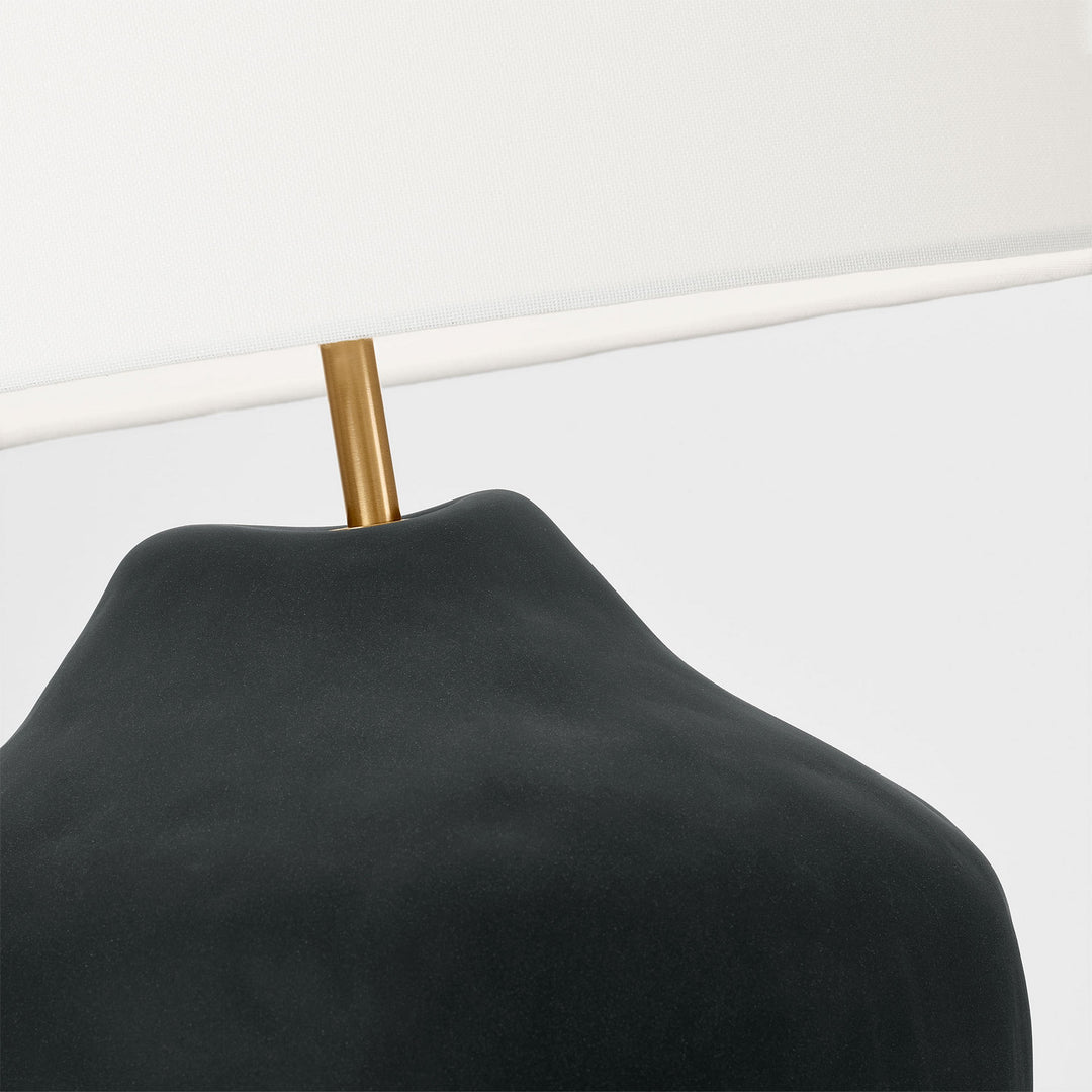 Visual Comfort Studio Canada - HT1111RBC1 - One Light Table Lamp - Cadley - Rough Black Ceramic