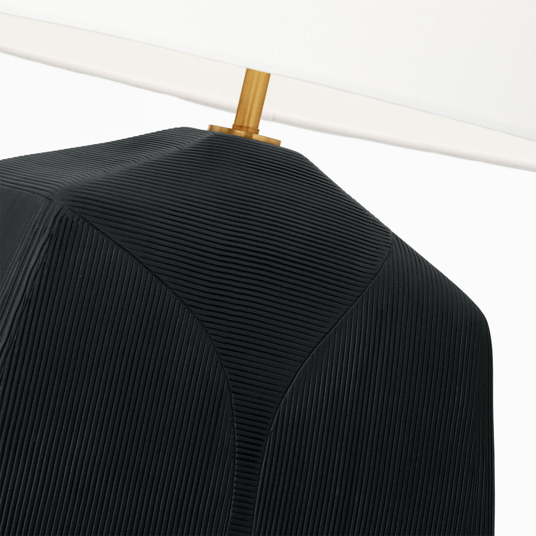 Visual Comfort Studio Canada - HT1121RBC1 - One Light Table Lamp - Tallulah - Rough Black Ceramic