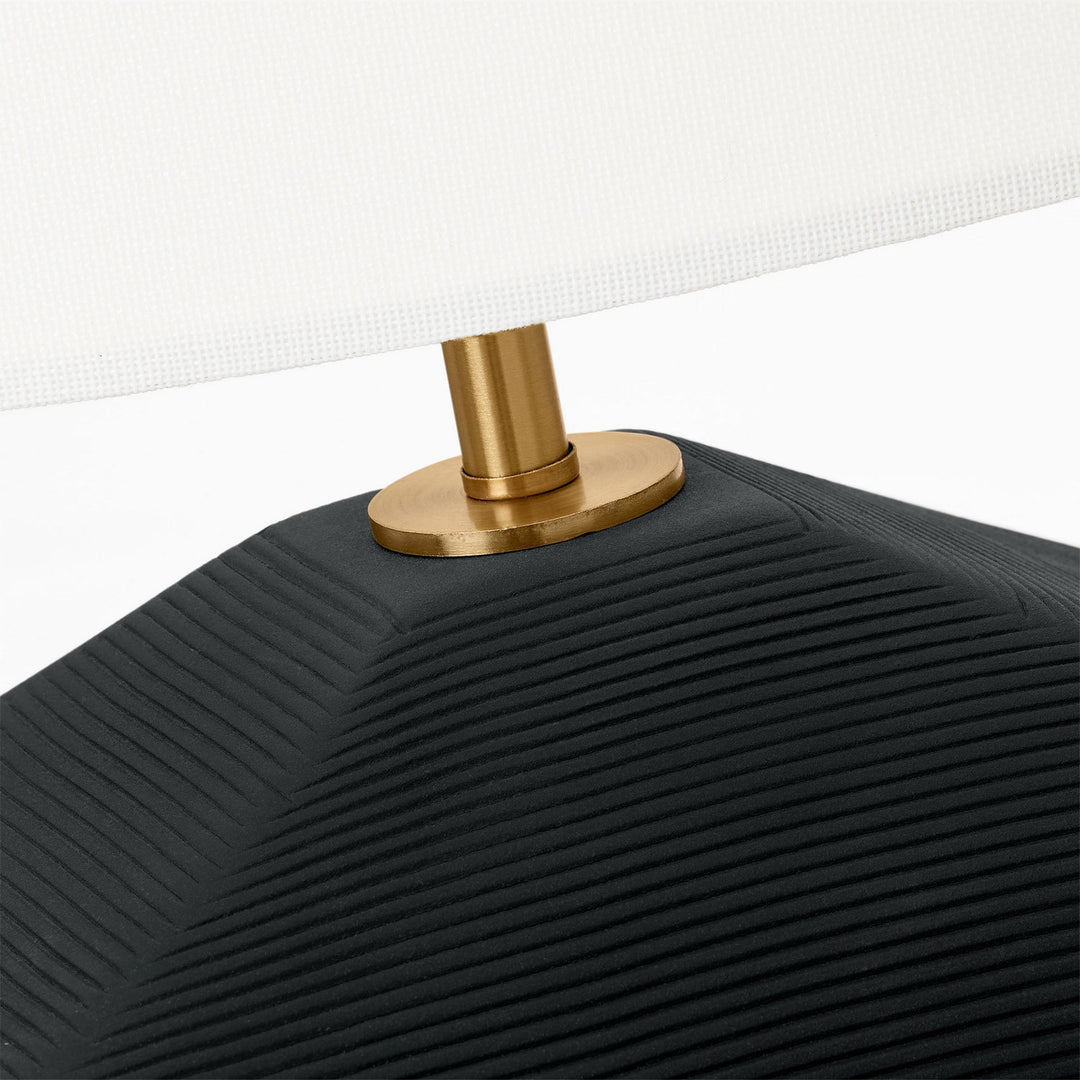 Visual Comfort Studio Canada - HT1121RBC1 - One Light Table Lamp - Tallulah - Rough Black Ceramic