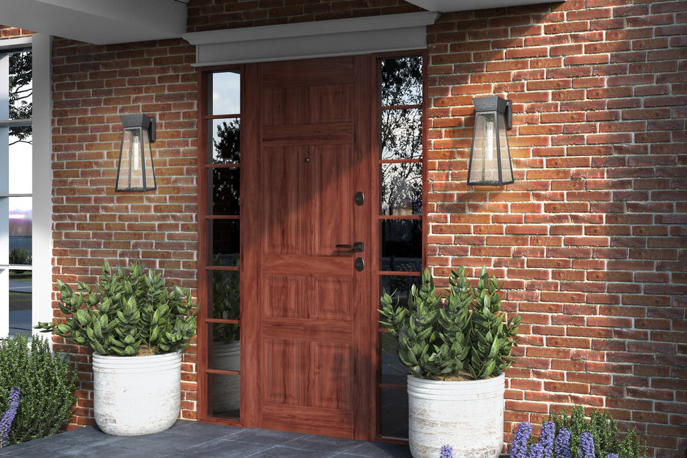 Artcraft Canada - AC8861BK - One Light Outdoor Wall Mount - Lucian - Black