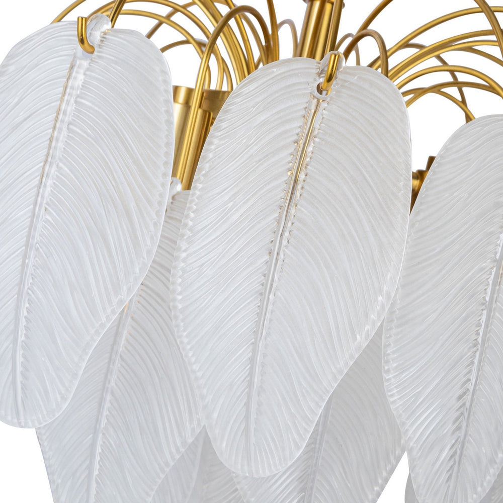 Artcraft Canada - AC11780BR - Four Light Chandelier - Alessia - Brushed Brass