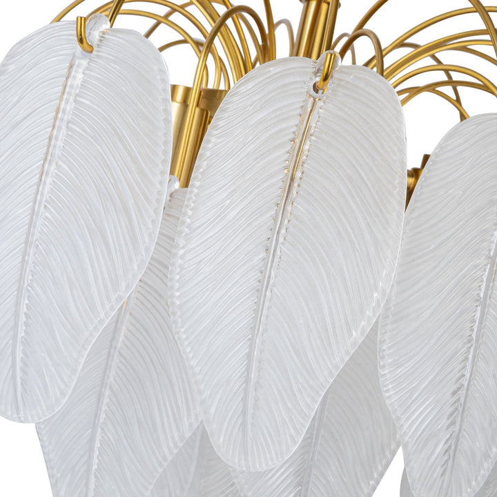 Artcraft Canada - AC11780BR - Four Light Chandelier - Alessia - Brushed Brass