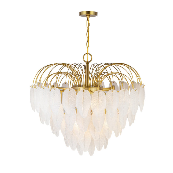Artcraft Canada - AC11782BR - 19 Light Chandelier - Alessia - Brushed Brass
