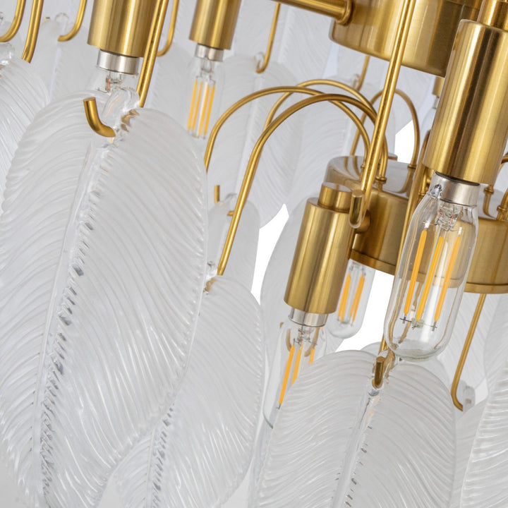 Artcraft Canada - AC11783BR - 24 Light Chandelier - Alessia - Brushed Brass