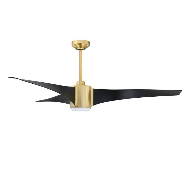 Cimion 60"Ceiling Fan in Black & Brass Kendal Canada