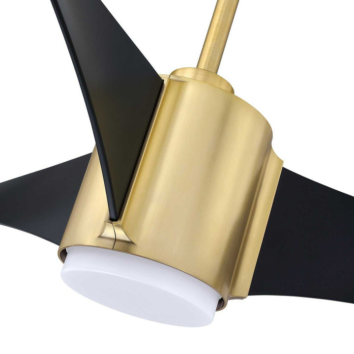 Cimion 60"Ceiling Fan in Black & Brass Kendal Canada