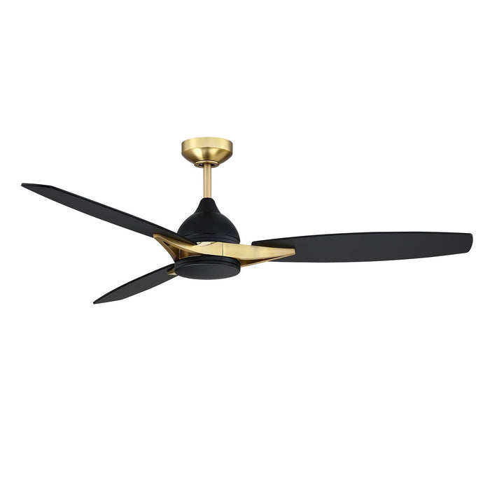 Novum 56"Ceiling Fan in Black & Brass Kendal Canada