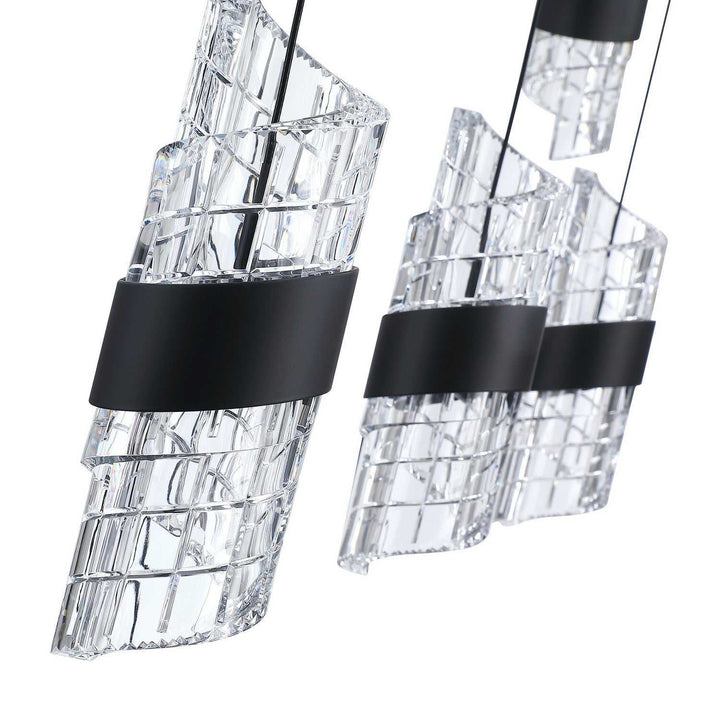 Silhouettes LED Rectangular Pan in Black Kendal Canada