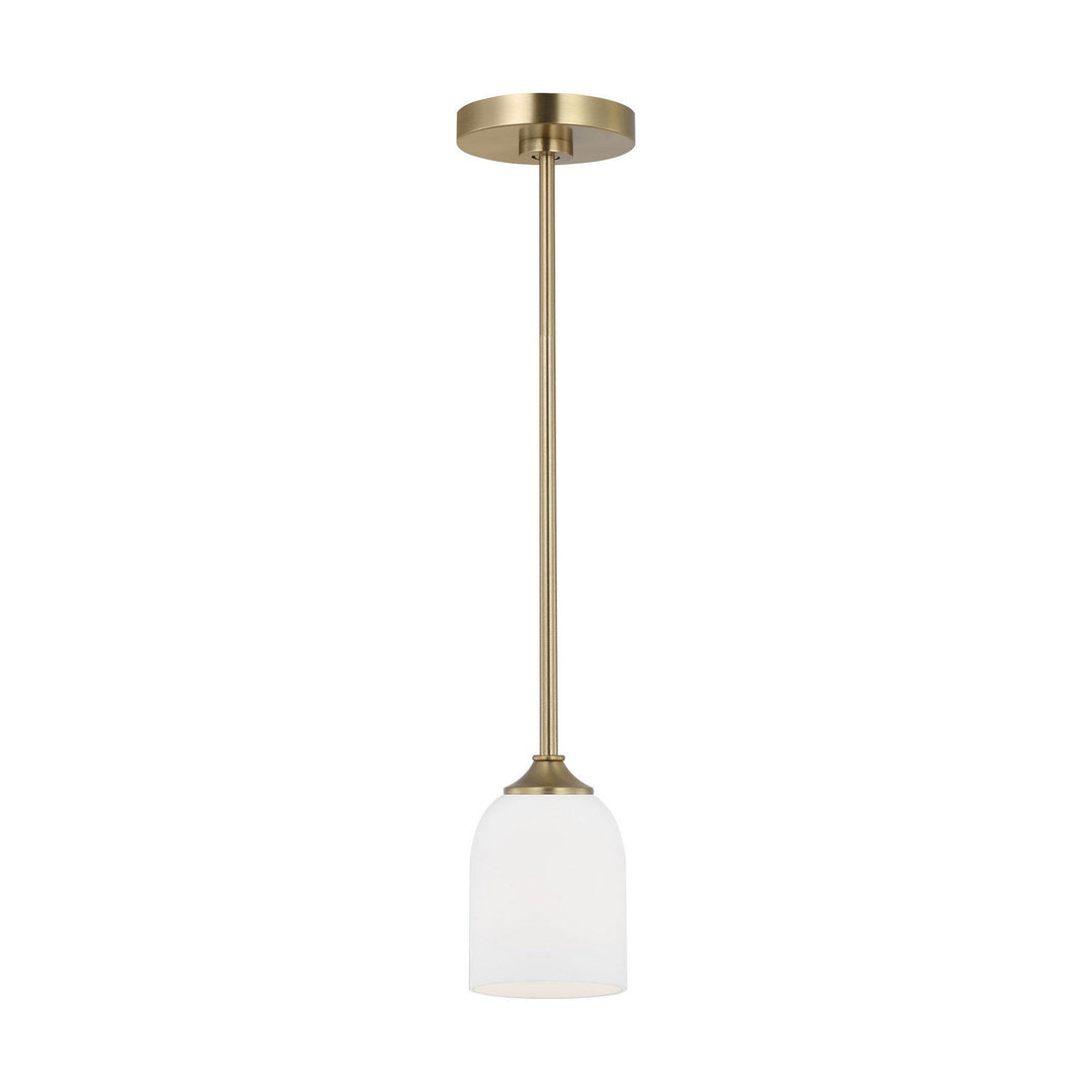 Generation Lighting Canada - GLP1021EN3/SB - One Light Mini Pendant - Emile - Satin Bronze