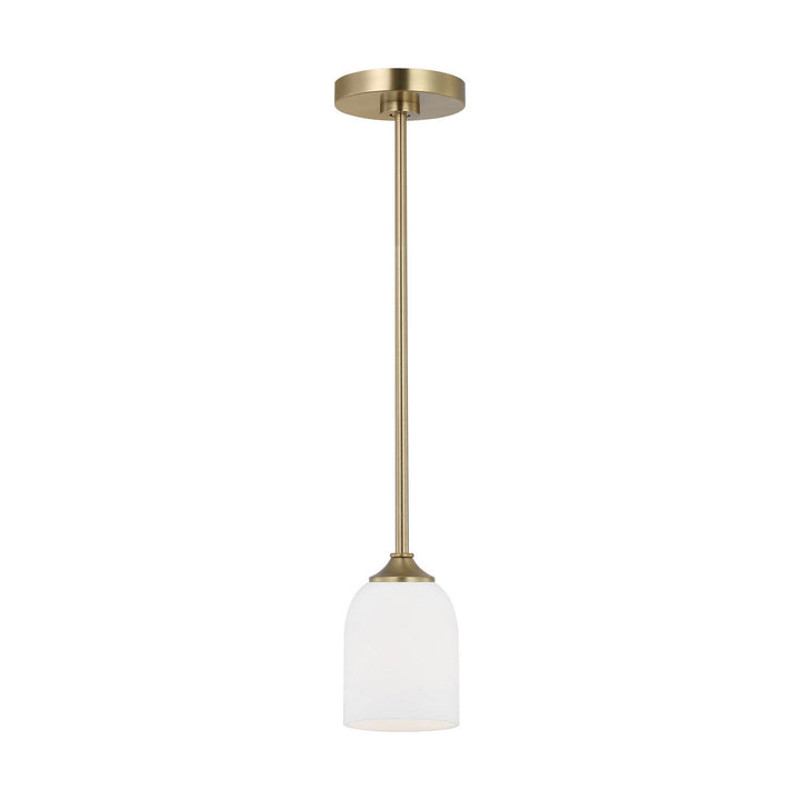 Generation Lighting Canada - GLP1021EN3/SB - One Light Mini Pendant - Emile - Satin Bronze