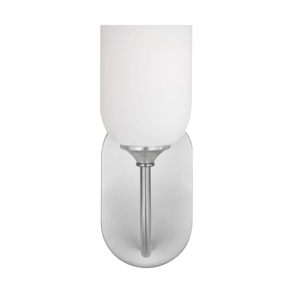 Generation Lighting Canada - GLV1021EN3/BS - One Light Vanity - Emile - Brushed Steel