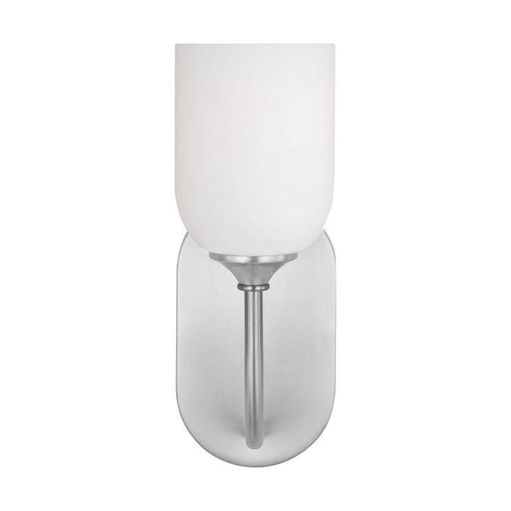 Generation Lighting Canada - GLV1021EN3/BS - One Light Vanity - Emile - Brushed Steel