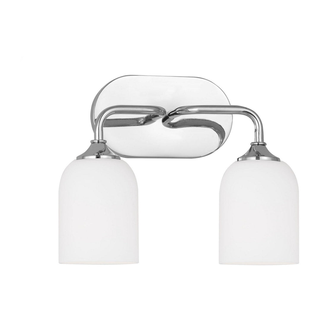 Generation Lighting Canada - GLV1022EN3/CH - Two Light Vanity - Emile - Chrome