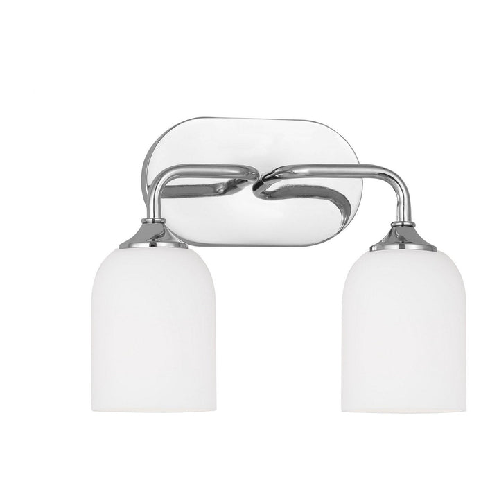 Generation Lighting Canada - GLV1022EN3/CH - Two Light Vanity - Emile - Chrome