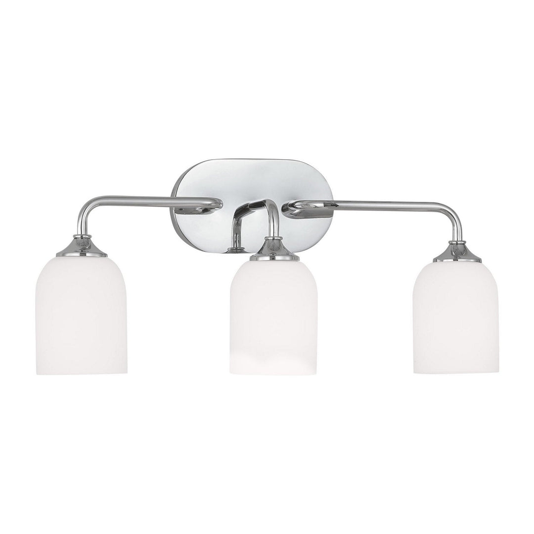 Generation Lighting Canada - GLV1023EN3/CH - Three Light Vanity - Emile - Chrome