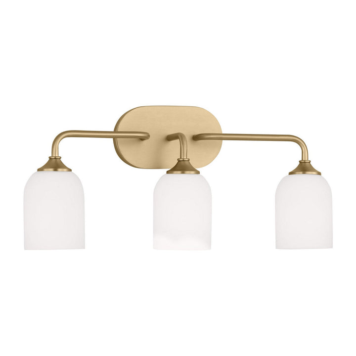 Generation Lighting Canada - GLV1023EN3/SB - Three Light Vanity - Emile - Satin Bronze