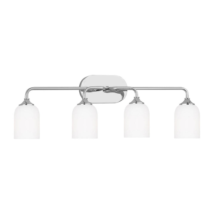 Generation Lighting Canada - GLV1024EN3/CH - Four Light Vanity - Emile - Chrome